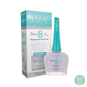 Masglo Clinical Base 8 en 1 – Regeneradora de Uñas | Nail Repair Treatment (13.5